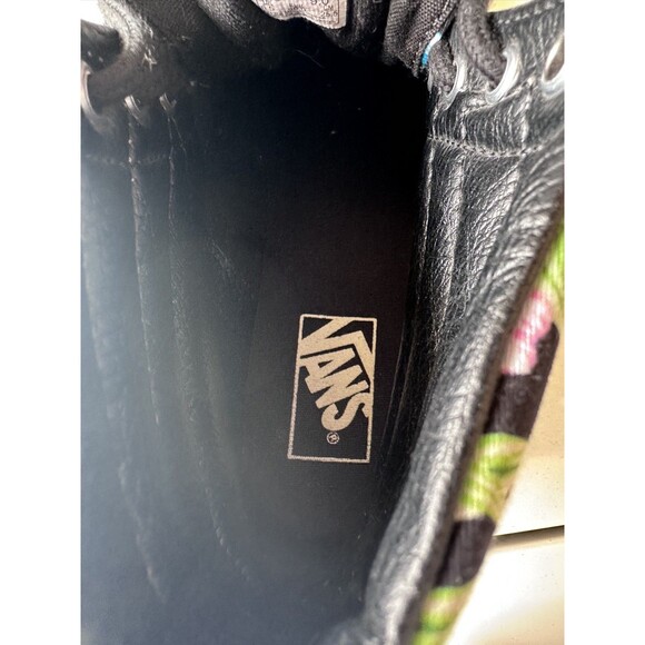 Vans Sk8-Hi Floral Tropical High Top Skate Shoes Women's Size 7.5 Men's-women 9 - Picture 6 of 7